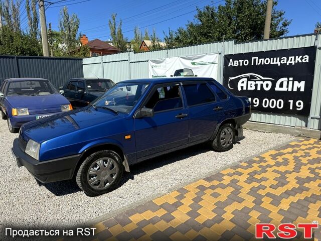 Синій ВАЗ 21099, об'ємом двигуна 1.5 л та пробігом 197 тис. км за 1600 $, фото 1 на Automoto.ua