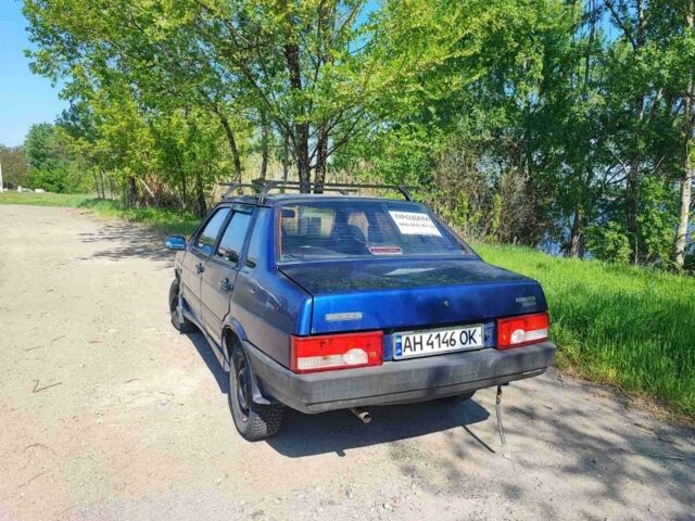 Синій ВАЗ 21099, об'ємом двигуна 1.5 л та пробігом 185 тис. км за 1500 $, фото 5 на Automoto.ua