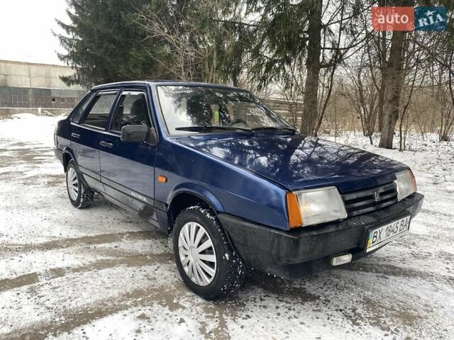 Синій ВАЗ 21099, об'ємом двигуна 1.5 л та пробігом 200 тис. км за 1199 $, фото 1 на Automoto.ua