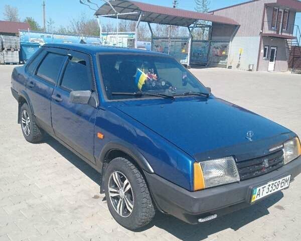 Синій ВАЗ 21099, об'ємом двигуна 1.5 л та пробігом 300 тис. км за 1500 $, фото 1 на Automoto.ua