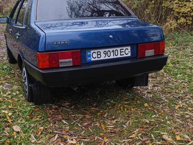 Синий ВАЗ 21099, объемом двигателя 1.5 л и пробегом 150 тыс. км за 1750 $, фото 5 на Automoto.ua