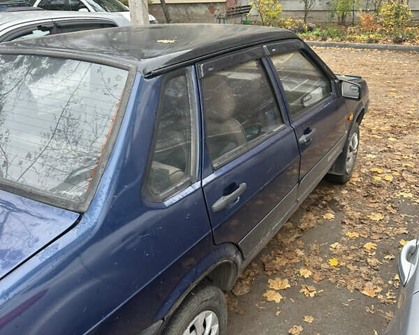 Синий ВАЗ 21099, объемом двигателя 1.5 л и пробегом 222 тыс. км за 1600 $, фото 5 на Automoto.ua