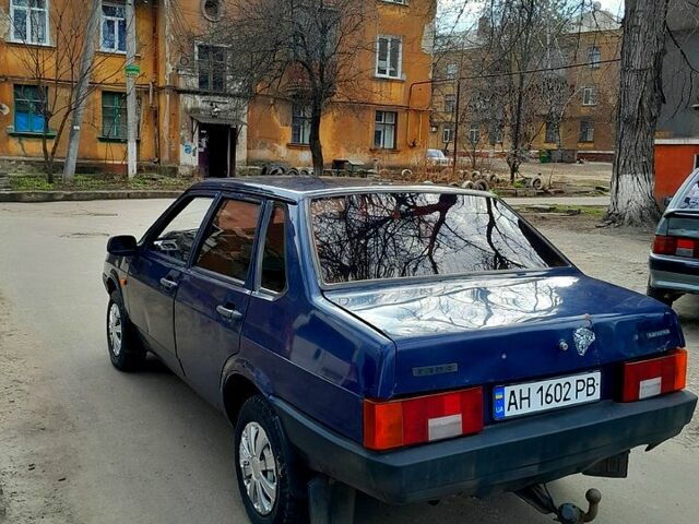 Синий ВАЗ 21099, объемом двигателя 1.5 л и пробегом 0 тыс. км за 1350 $, фото 4 на Automoto.ua
