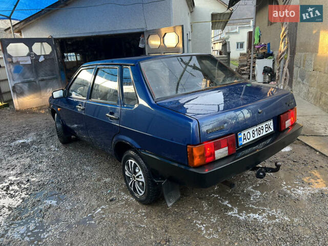 Синій ВАЗ 21099, об'ємом двигуна 1.5 л та пробігом 120 тис. км за 1100 $, фото 2 на Automoto.ua