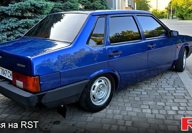 Синий ВАЗ 21099, объемом двигателя 1.5 л и пробегом 150 тыс. км за 3600 $, фото 3 на Automoto.ua