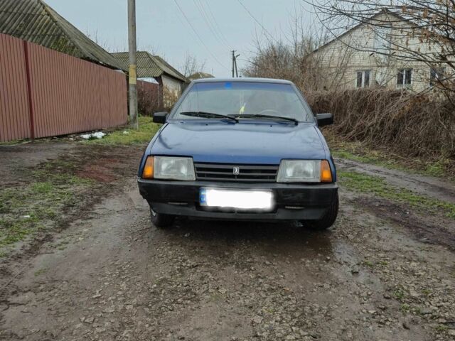 Синій ВАЗ 21099, об'ємом двигуна 1.6 л та пробігом 124 тис. км за 1302 $, фото 1 на Automoto.ua