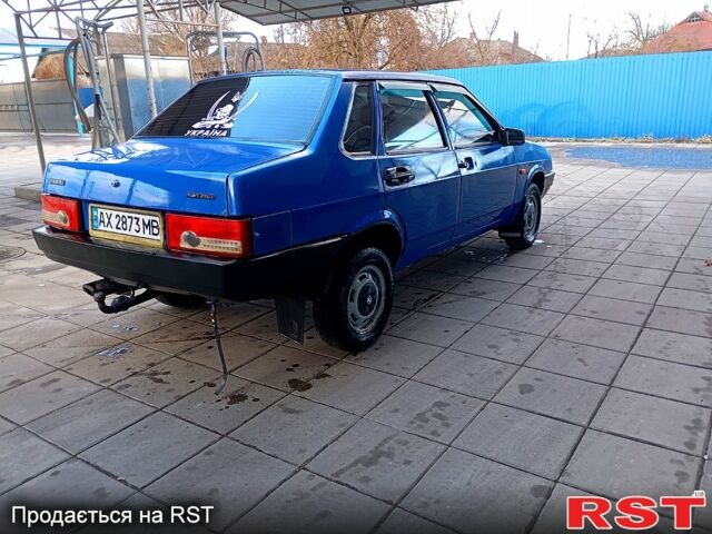 Синій ВАЗ 21099, об'ємом двигуна 1.5 л та пробігом 250 тис. км за 1550 $, фото 2 на Automoto.ua