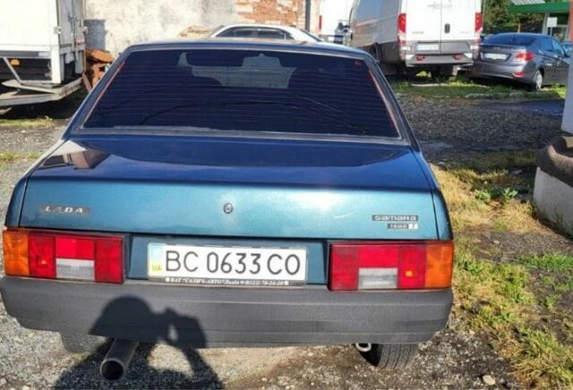 Синий ВАЗ 21099, объемом двигателя 1.5 л и пробегом 152 тыс. км за 1100 $, фото 5 на Automoto.ua