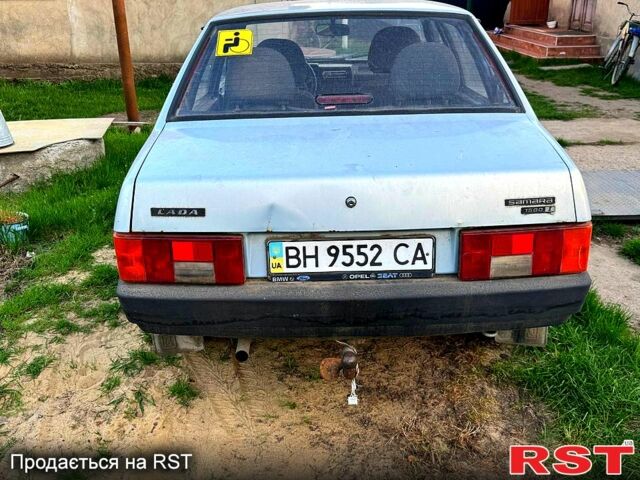 Синий ВАЗ 21099, объемом двигателя 1.5 л и пробегом 140 тыс. км за 1400 $, фото 4 на Automoto.ua