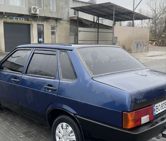 Синий ВАЗ 21099, объемом двигателя 1.5 л и пробегом 138 тыс. км за 1250 $, фото 3 на Automoto.ua