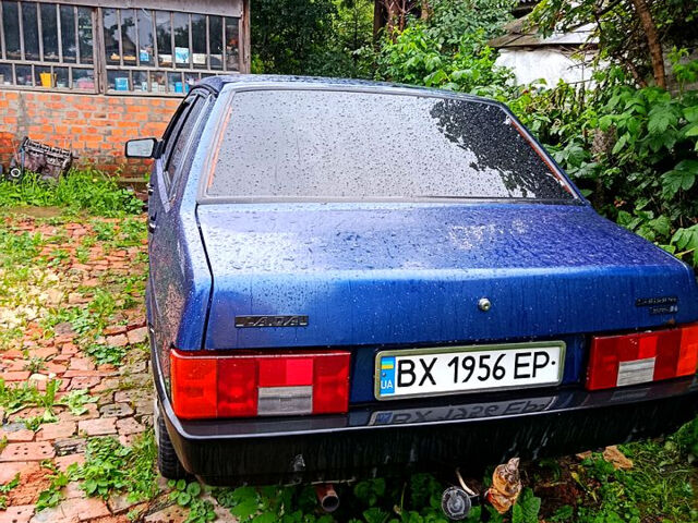Синій ВАЗ 21099, об'ємом двигуна 1.5 л та пробігом 95 тис. км за 1300 $, фото 3 на Automoto.ua