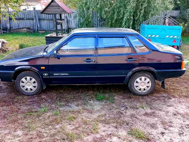 Синий ВАЗ 21099, объемом двигателя 1.5 л и пробегом 0 тыс. км за 1300 $, фото 1 на Automoto.ua