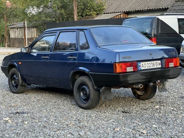 Синій ВАЗ 21099, об'ємом двигуна 1.5 л та пробігом 130 тис. км за 2200 $, фото 6 на Automoto.ua