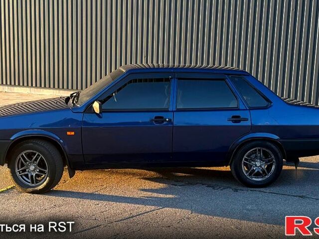 Синий ВАЗ 21099, объемом двигателя 1.5 л и пробегом 272 тыс. км за 2300 $, фото 1 на Automoto.ua