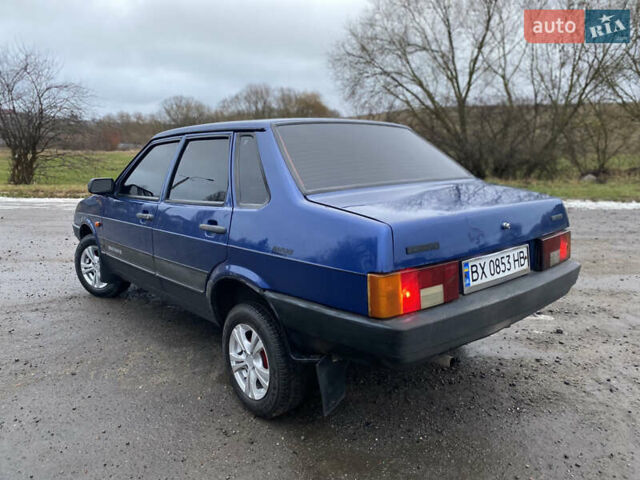 Синий ВАЗ 21099, объемом двигателя 1.6 л и пробегом 200 тыс. км за 1950 $, фото 6 на Automoto.ua