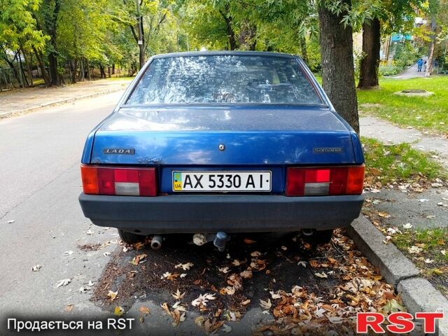 Синий ВАЗ 21099, объемом двигателя 1.5 л и пробегом 166 тыс. км за 800 $, фото 4 на Automoto.ua