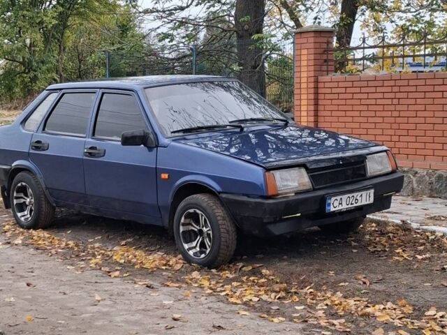 Синій ВАЗ 21099, об'ємом двигуна 1.5 л та пробігом 2 тис. км за 1000 $, фото 5 на Automoto.ua