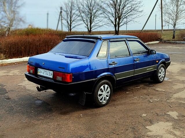 Синій ВАЗ 21099, об'ємом двигуна 1.5 л та пробігом 0 тис. км за 1500 $, фото 4 на Automoto.ua