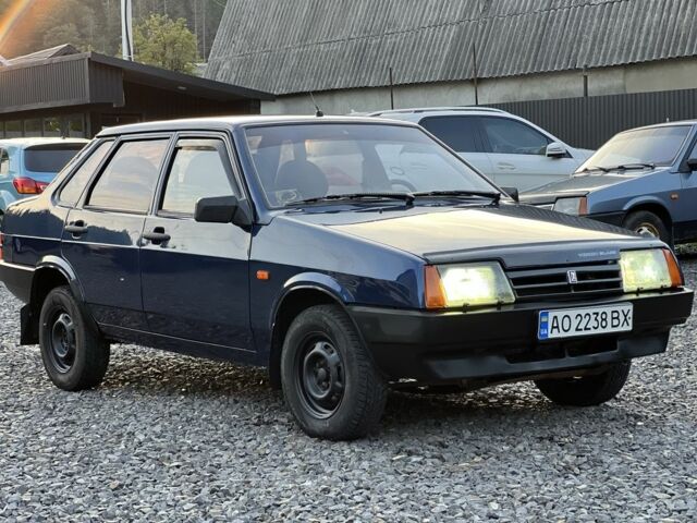 Синій ВАЗ 21099, об'ємом двигуна 1.5 л та пробігом 130 тис. км за 2200 $, фото 3 на Automoto.ua