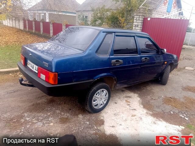 ВАЗ 21099 2005 в Кривом Озере на Automoto.ua Синий ВАЗ 21099, объемом двигателя 1.6 л и пробегом 116 тыс. км за 1900 $, фото 4 на Automoto.ua