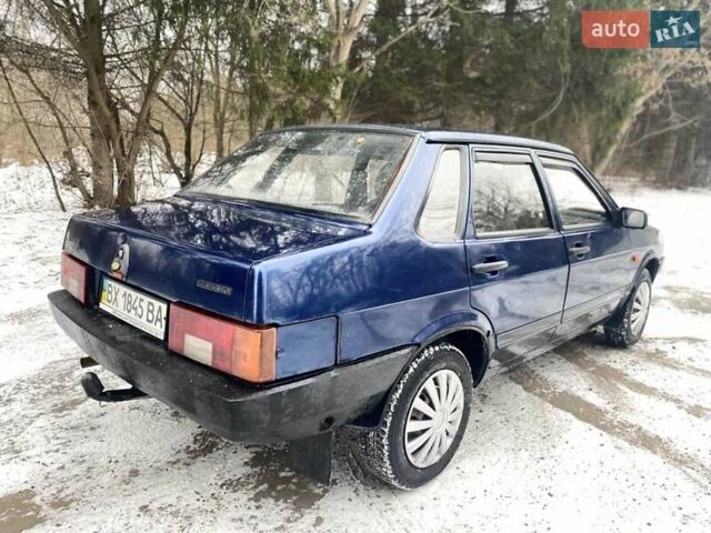 Синій ВАЗ 21099, об'ємом двигуна 1.5 л та пробігом 200 тис. км за 1450 $, фото 6 на Automoto.ua