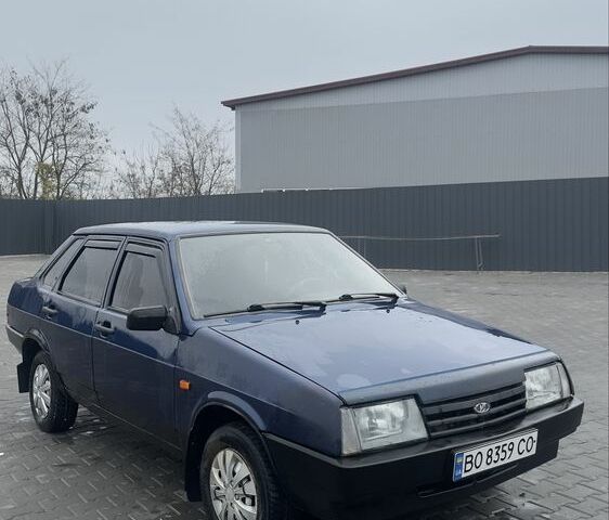 Синий ВАЗ 21099, объемом двигателя 1.5 л и пробегом 138 тыс. км за 1250 $, фото 9 на Automoto.ua