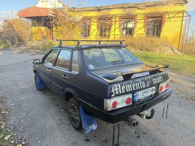 ВАЗ 21099 2005 в Глобино на Automoto.ua Синий ВАЗ 21099, объемом двигателя 1.5 л и пробегом 378 тыс. км за 1500 $, фото 3 на Automoto.ua