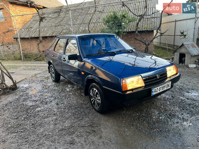 Синій ВАЗ 21099, об'ємом двигуна 1.5 л та пробігом 120 тис. км за 1100 $, фото 6 на Automoto.ua