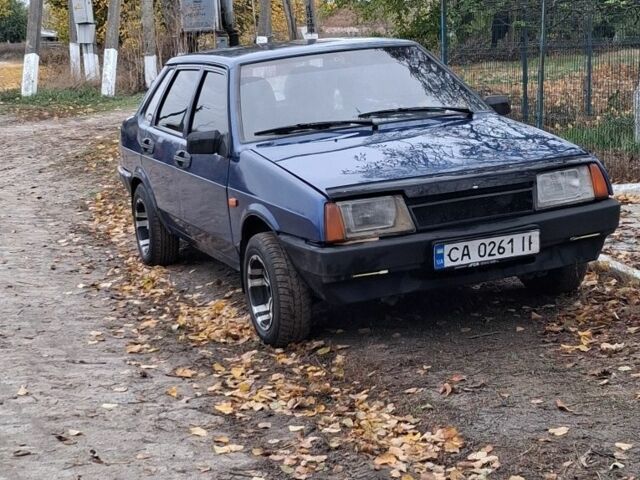 Синій ВАЗ 21099, об'ємом двигуна 1.5 л та пробігом 2 тис. км за 1000 $, фото 2 на Automoto.ua