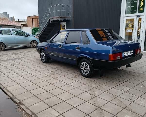 Синий ВАЗ 21099, объемом двигателя 1.5 л и пробегом 200 тыс. км за 1850 $, фото 8 на Automoto.ua