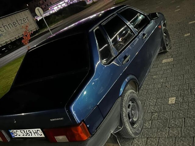 Синий ВАЗ 21099, объемом двигателя 1.5 л и пробегом 300 тыс. км за 1500 $, фото 3 на Automoto.ua