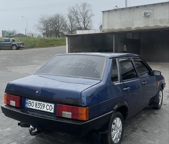 Синий ВАЗ 21099, объемом двигателя 1.5 л и пробегом 138 тыс. км за 1250 $, фото 6 на Automoto.ua