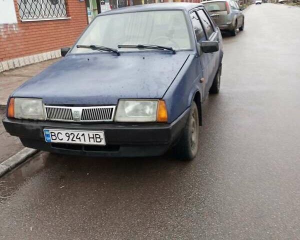 Синій ВАЗ 21099, об'ємом двигуна 1.5 л та пробігом 300 тис. км за 708 $, фото 1 на Automoto.ua