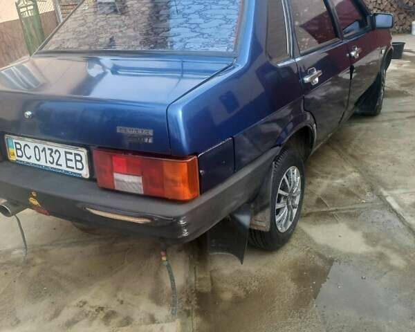 Синий ВАЗ 21099, объемом двигателя 1.5 л и пробегом 164 тыс. км за 1500 $, фото 3 на Automoto.ua