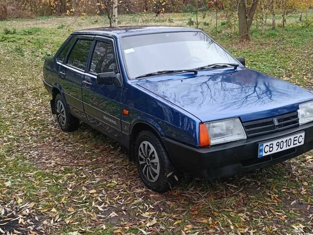 Синий ВАЗ 21099, объемом двигателя 1.5 л и пробегом 150 тыс. км за 1750 $, фото 9 на Automoto.ua