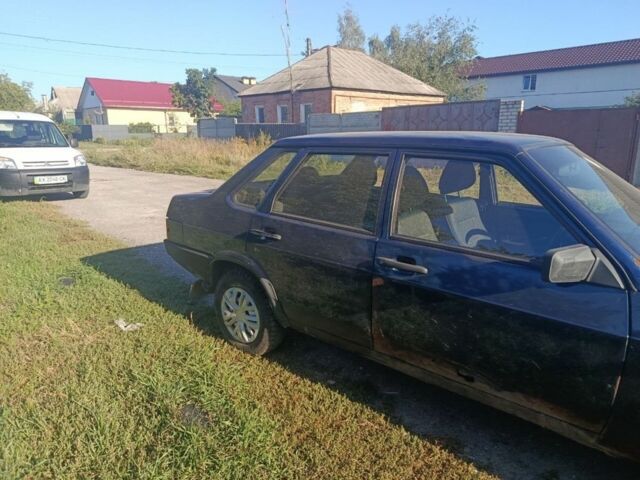 Синий ВАЗ 21099, объемом двигателя 1.5 л и пробегом 100 тыс. км за 1200 $, фото 1 на Automoto.ua