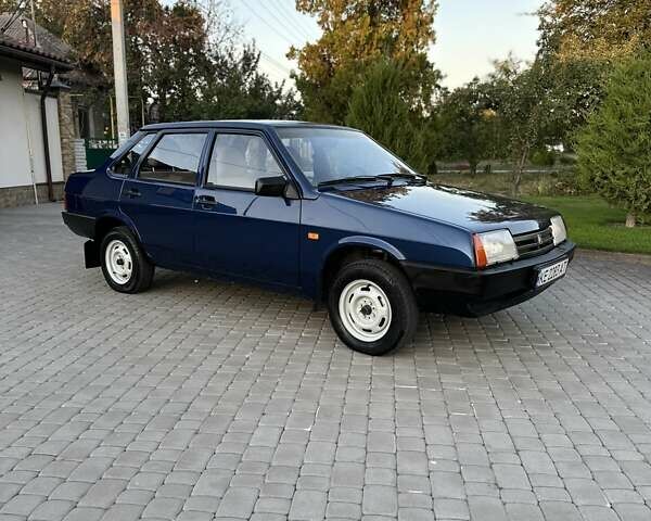 Синий ВАЗ 21099, объемом двигателя 1.5 л и пробегом 98 тыс. км за 3799 $, фото 7 на Automoto.ua