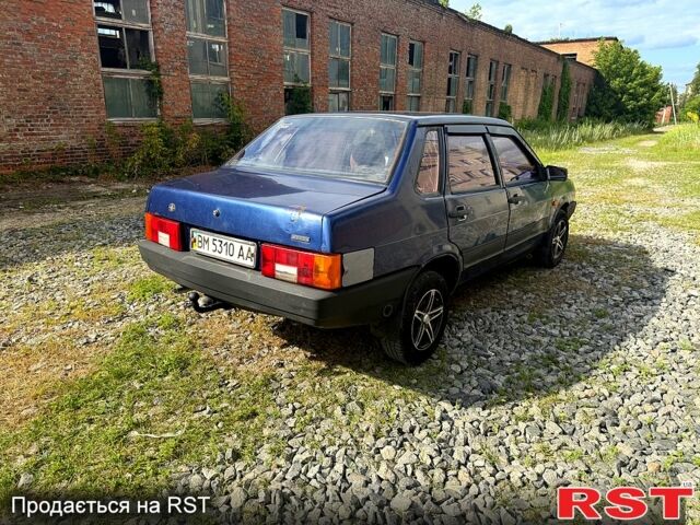 Синий ВАЗ 21099, объемом двигателя 1.5 л и пробегом 216 тыс. км за 950 $, фото 6 на Automoto.ua