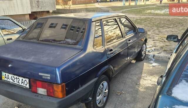 Синий ВАЗ 21099, объемом двигателя 1.5 л и пробегом 252 тыс. км за 1800 $, фото 3 на Automoto.ua