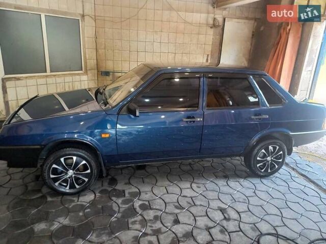 Синій ВАЗ 21099, об'ємом двигуна 1.6 л та пробігом 95 тис. км за 2500 $, фото 1 на Automoto.ua