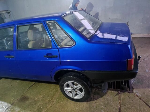 Синий ВАЗ 21099, объемом двигателя 0 л и пробегом 100 тыс. км за 1500 $, фото 3 на Automoto.ua