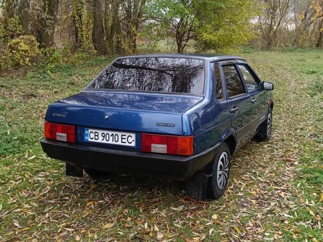 Синий ВАЗ 21099, объемом двигателя 1.5 л и пробегом 150 тыс. км за 1750 $, фото 12 на Automoto.ua