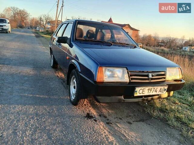 Синий ВАЗ 21099, объемом двигателя 1.5 л и пробегом 215 тыс. км за 2000 $, фото 5 на Automoto.ua