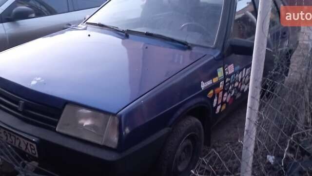Синий ВАЗ 21099, объемом двигателя 1.5 л и пробегом 208 тыс. км за 1500 $, фото 8 на Automoto.ua