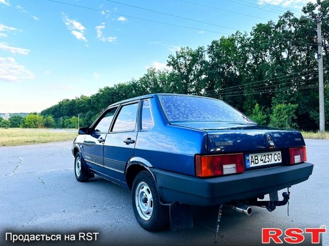 Синий ВАЗ 21099, объемом двигателя 1.5 л и пробегом 200 тыс. км за 1700 $, фото 6 на Automoto.ua