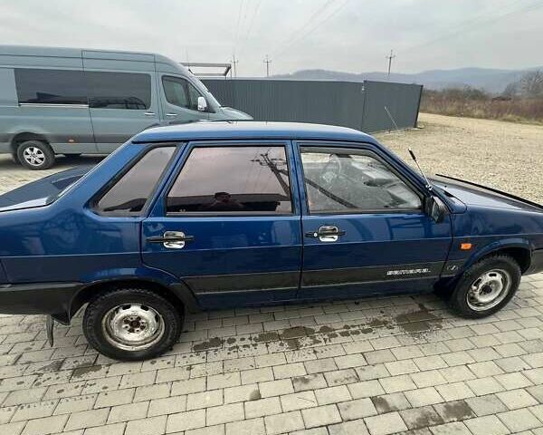 Синий ВАЗ 21099, объемом двигателя 1.5 л и пробегом 83 тыс. км за 1599 $, фото 4 на Automoto.ua