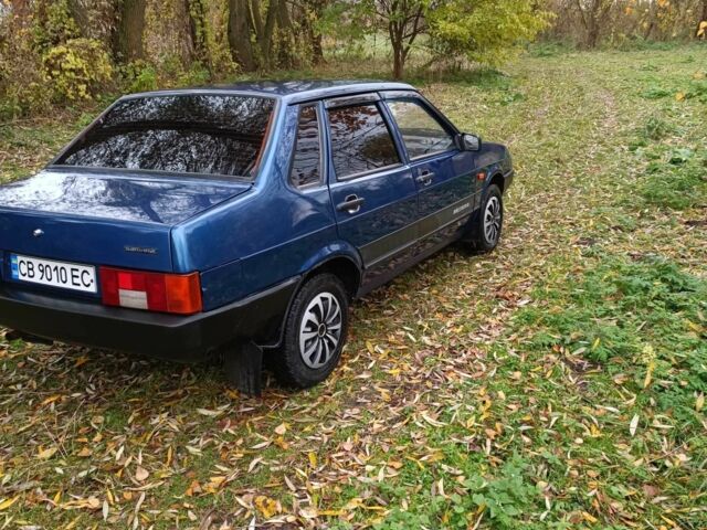 Синий ВАЗ 21099, объемом двигателя 1.5 л и пробегом 150 тыс. км за 1750 $, фото 10 на Automoto.ua