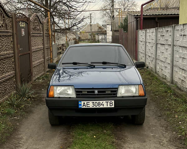 Синий ВАЗ 21099, объемом двигателя 1.6 л и пробегом 220 тыс. км за 1900 $, фото 4 на Automoto.ua