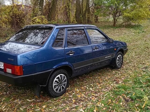 Синий ВАЗ 21099, объемом двигателя 1.5 л и пробегом 150 тыс. км за 1750 $, фото 11 на Automoto.ua