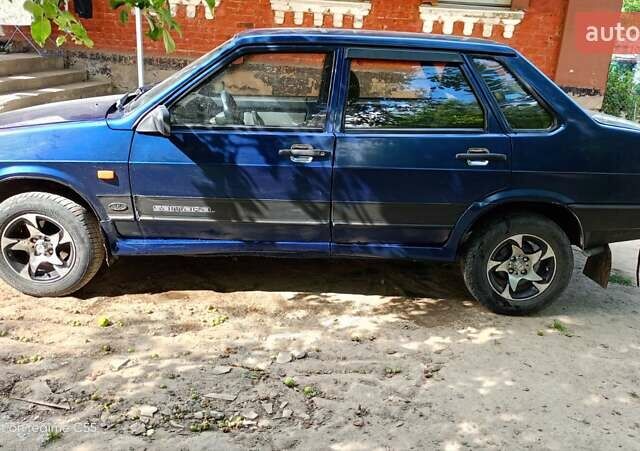 Синий ВАЗ 21099, объемом двигателя 1.5 л и пробегом 240 тыс. км за 1500 $, фото 10 на Automoto.ua